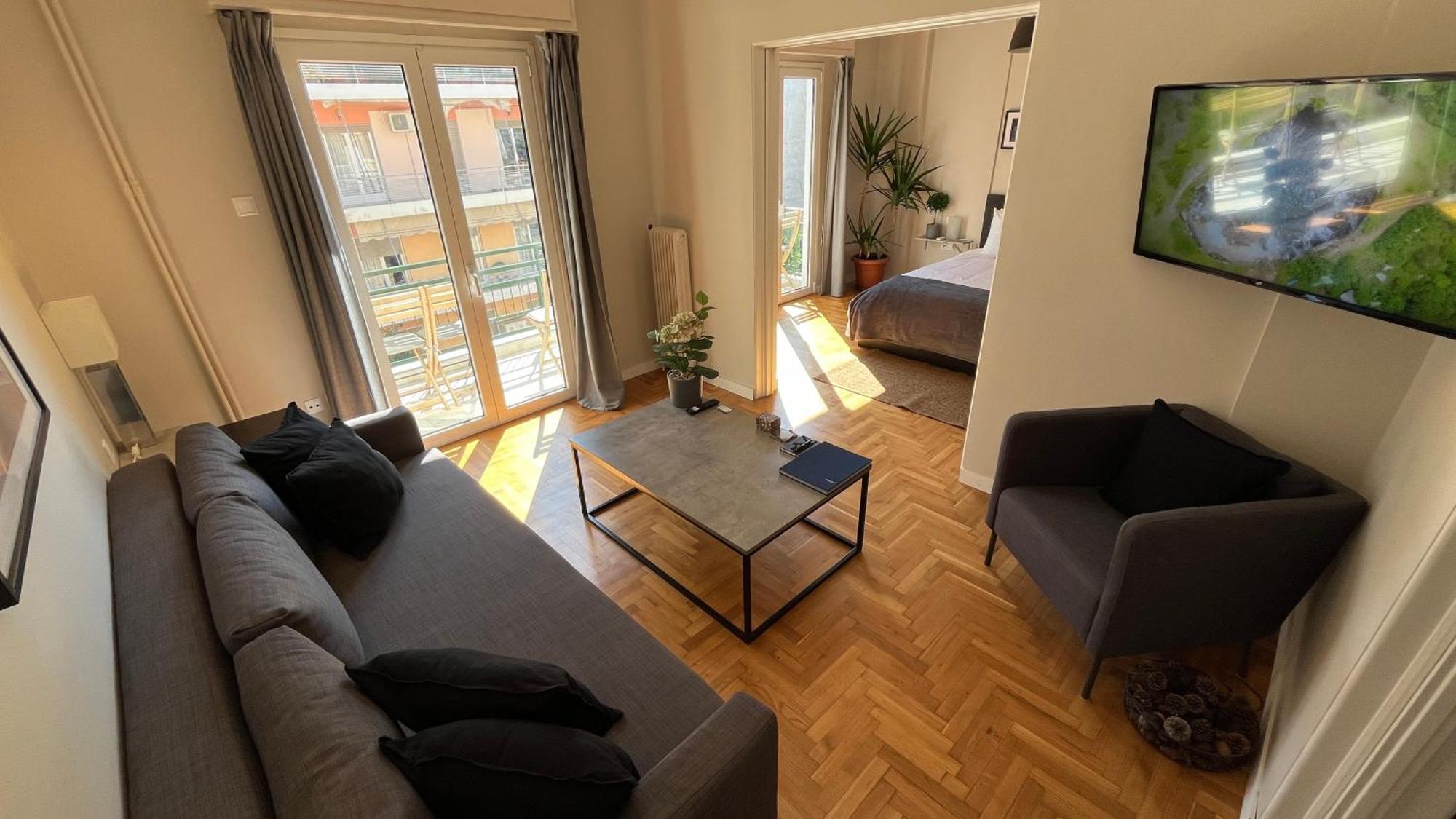 4 Newly Renovated Charming Apartments Steps From Panormou Metro Station Athens Exterior photo