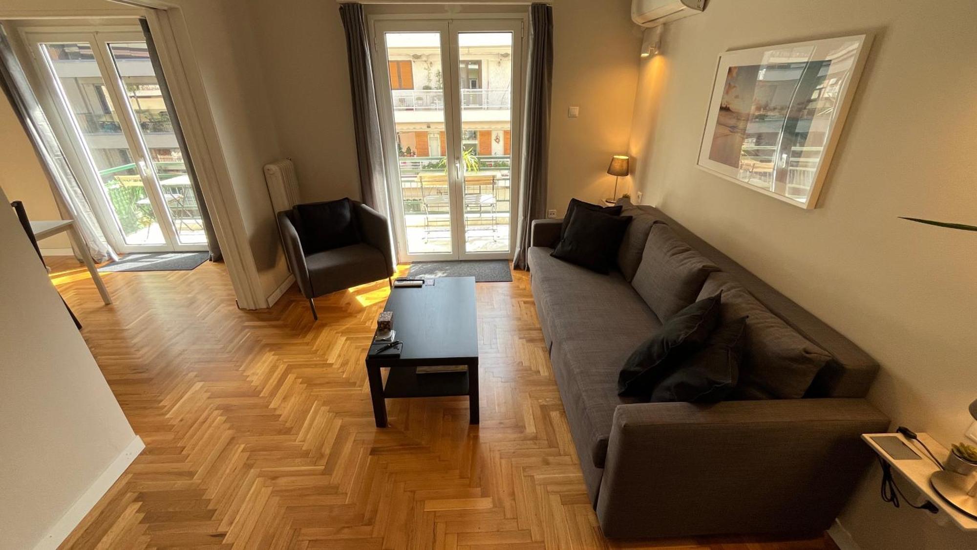 4 Newly Renovated Charming Apartments Steps From Panormou Metro Station Athens Room photo